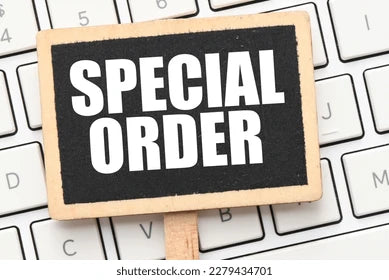 8. Special Options and Add Ons